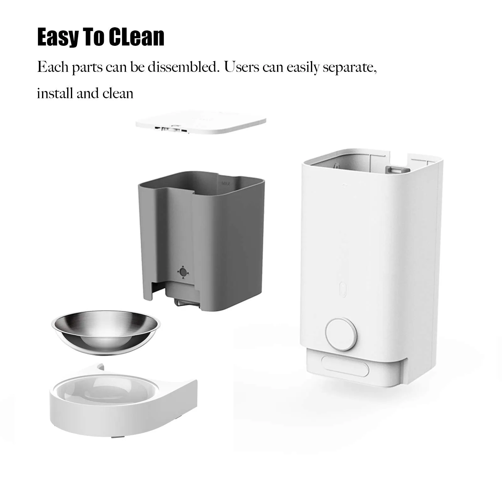 2.8L Automatic Pet Feeder