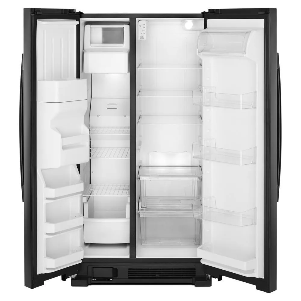 Amana ASI2575GRB 36-inch Side-by-Side Refrigerator with Dual Pad External Ice and Water Dispenser