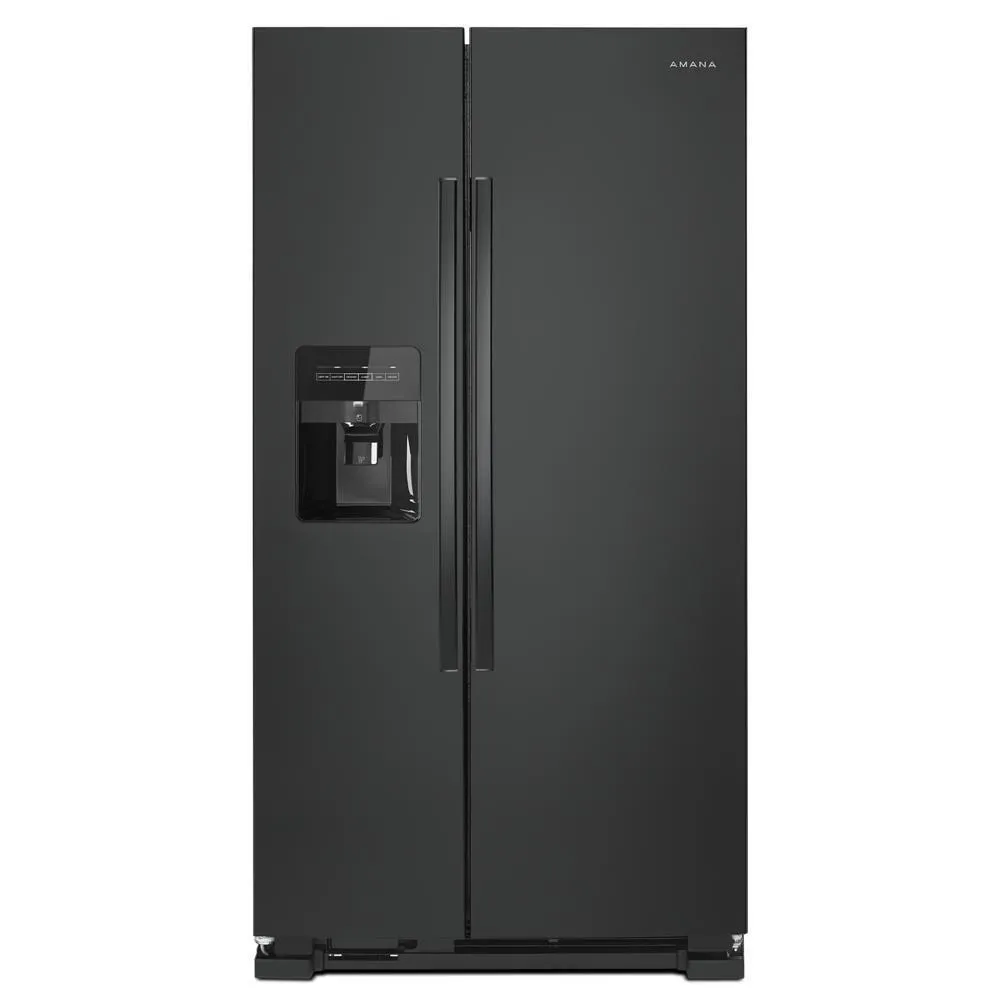 Amana ASI2575GRB 36-inch Side-by-Side Refrigerator with Dual Pad External Ice and Water Dispenser