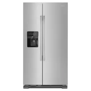 Amana ASI2575GRS 36-inch Side-by-Side Refrigerator with Dual Pad External Ice and Water Dispenser