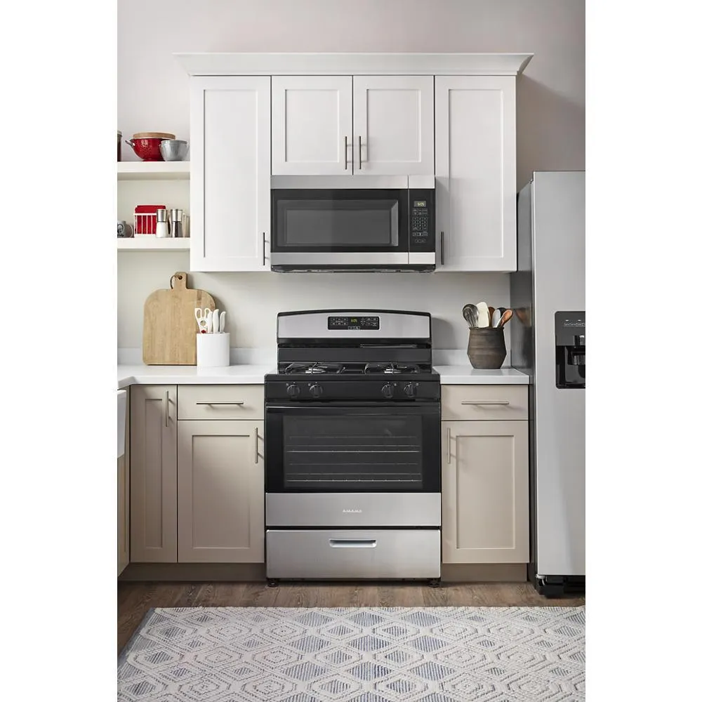 Amana ASI2575GRS 36-inch Side-by-Side Refrigerator with Dual Pad External Ice and Water Dispenser