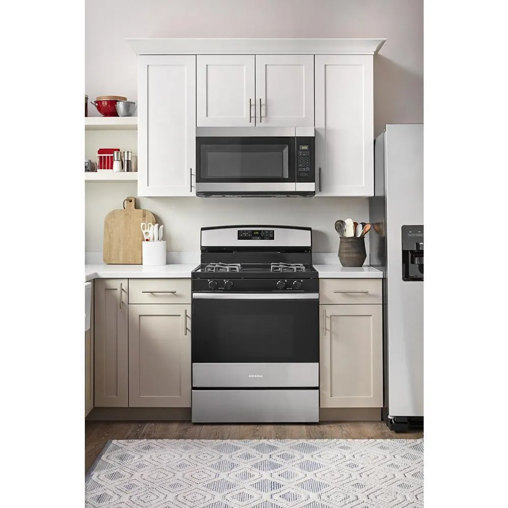 Amana ASI2575GRS 36-inch Side-by-Side Refrigerator with Dual Pad External Ice and Water Dispenser