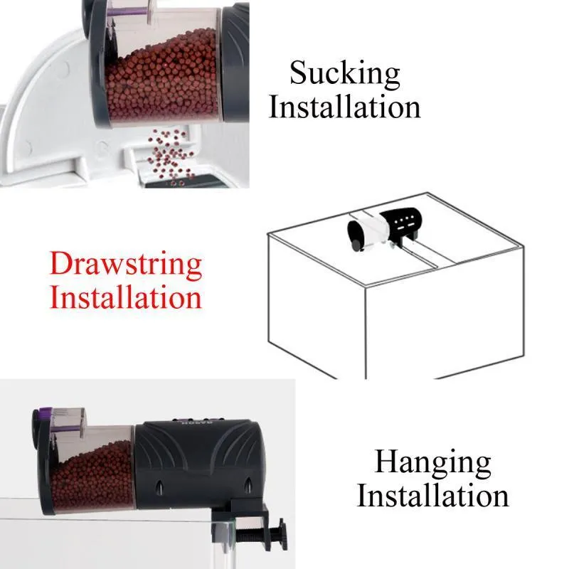 Automatic Fish Feeder Tank Aquarium Intelligent Timing