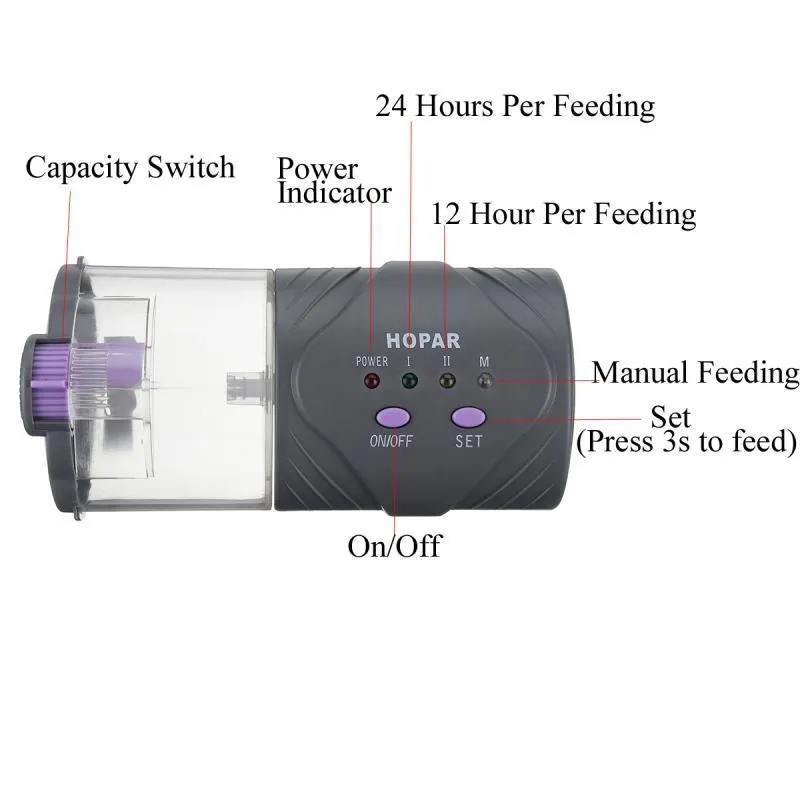 Automatic Fish Feeder Tank Aquarium Intelligent Timing