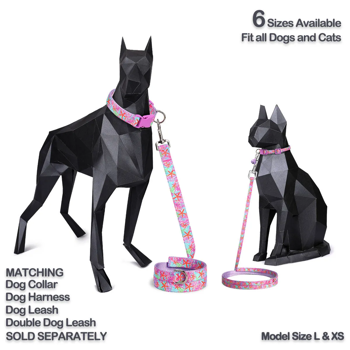 Beach Starfish Cat Collar