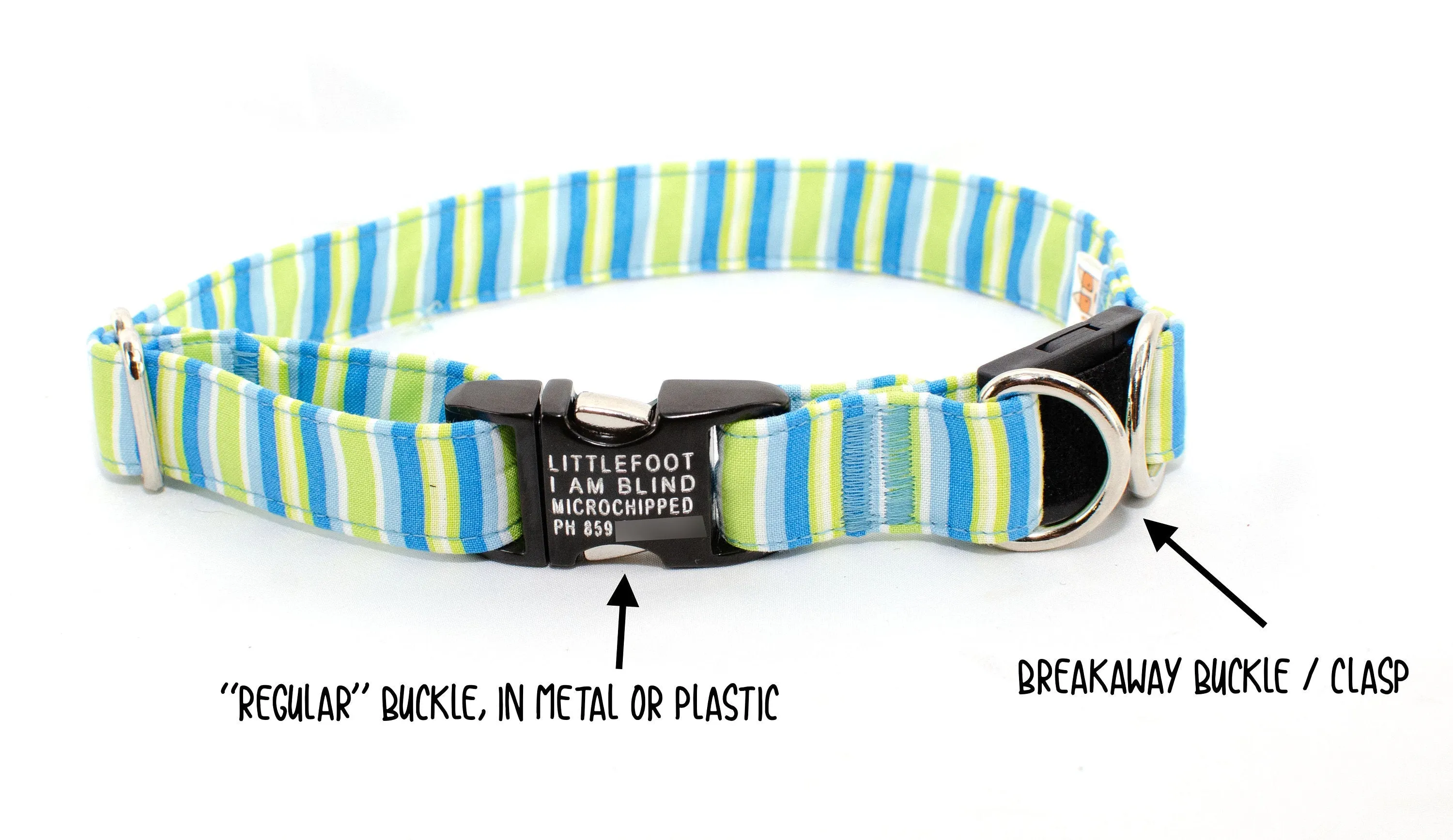 BREAKAWAY Personalized "Daisy Fields" Dog Collar