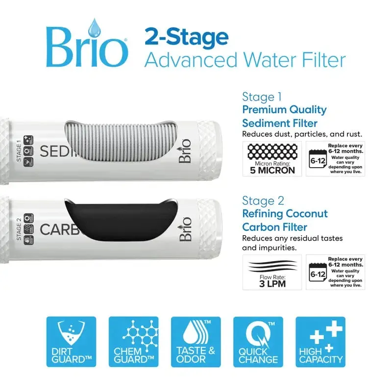 Brio Silver Free Standing Bottleless Filtered