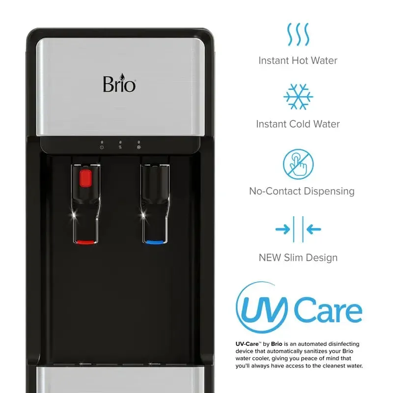 Brio Silver Free Standing Bottleless Filtered