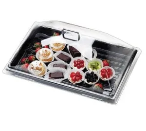 Cambro DD1826CW Camwear 18 x 26 Inch Clear Dome Display Cover | Denson CFE
