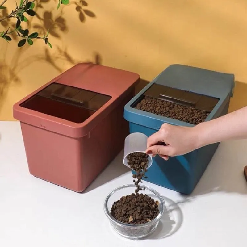 Cat Food Storage Bucket