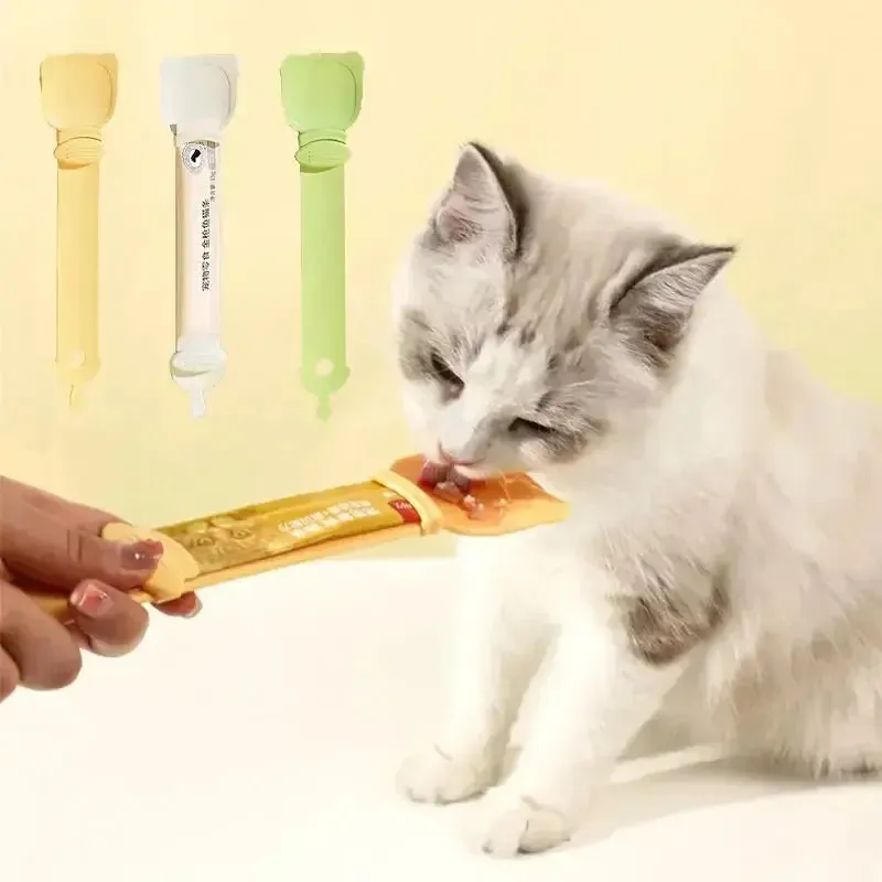 Cat Strip Feeding Spoon for Wet Food