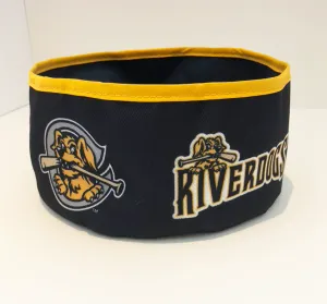 Charleston RiverDogs Collapsible Dog Bowl