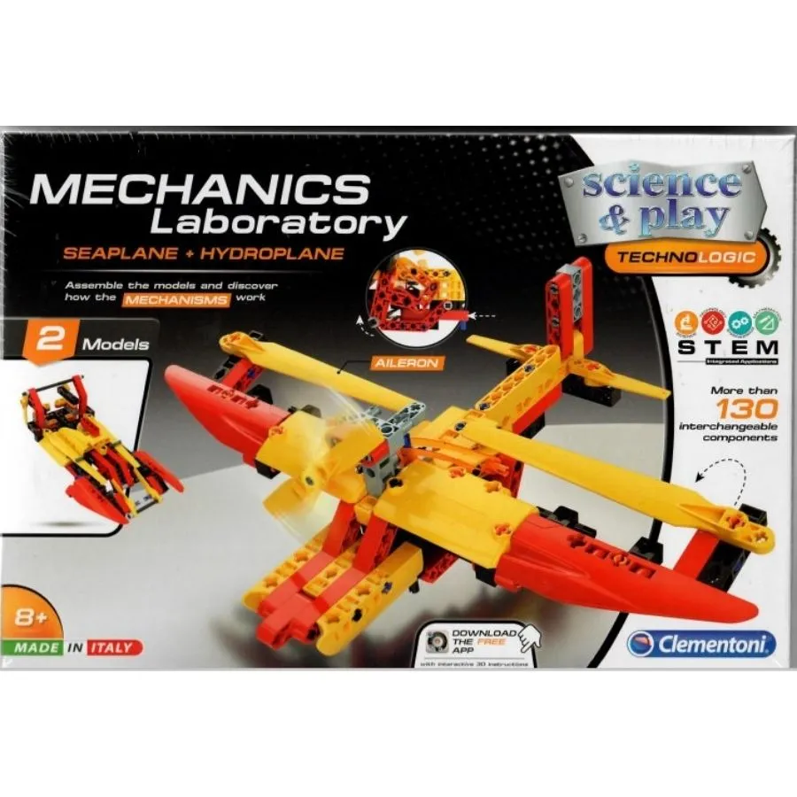 Clementoni - Mechanics Laboratory: Seaplane and Hydroplane