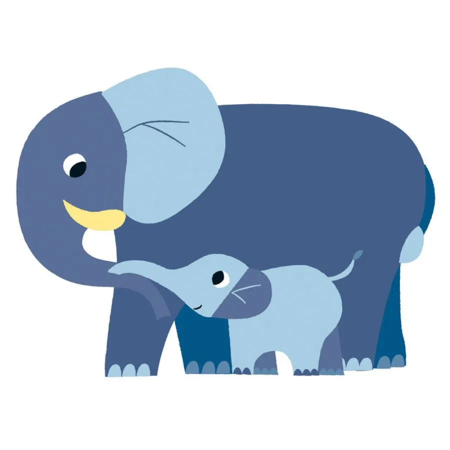 Djeco - Mums and Babies Stickers for Toddlers