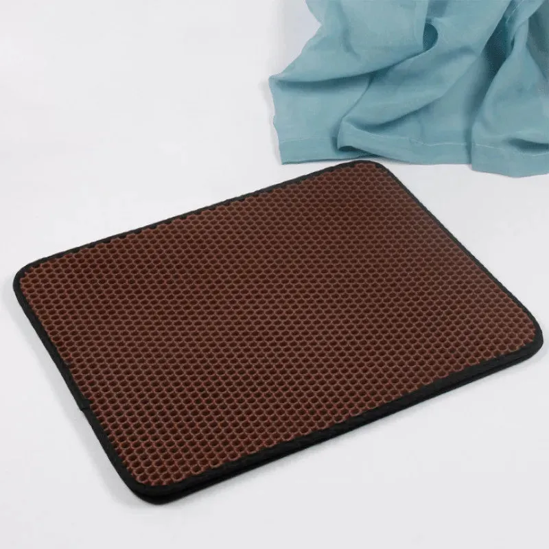 Double-Layer Waterproof Cat Litter Mat