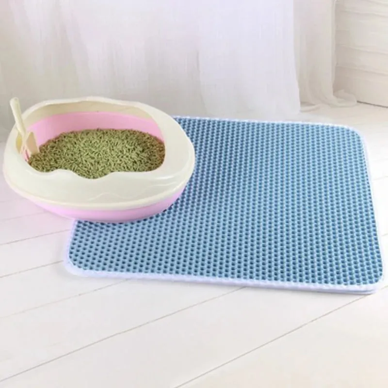 Double-Layer Waterproof Cat Litter Mat