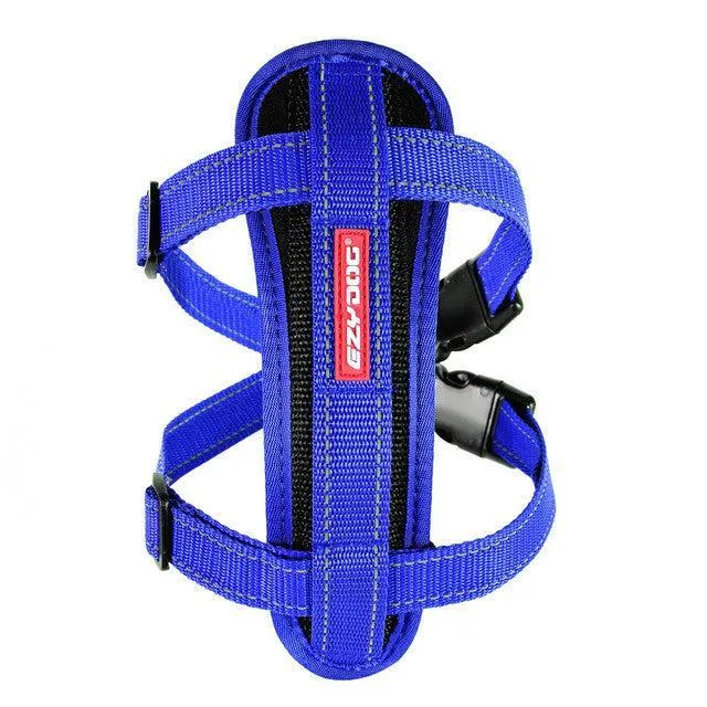 EzyDog Chest Plate Dog Harness with Car Seatbelt Attachment