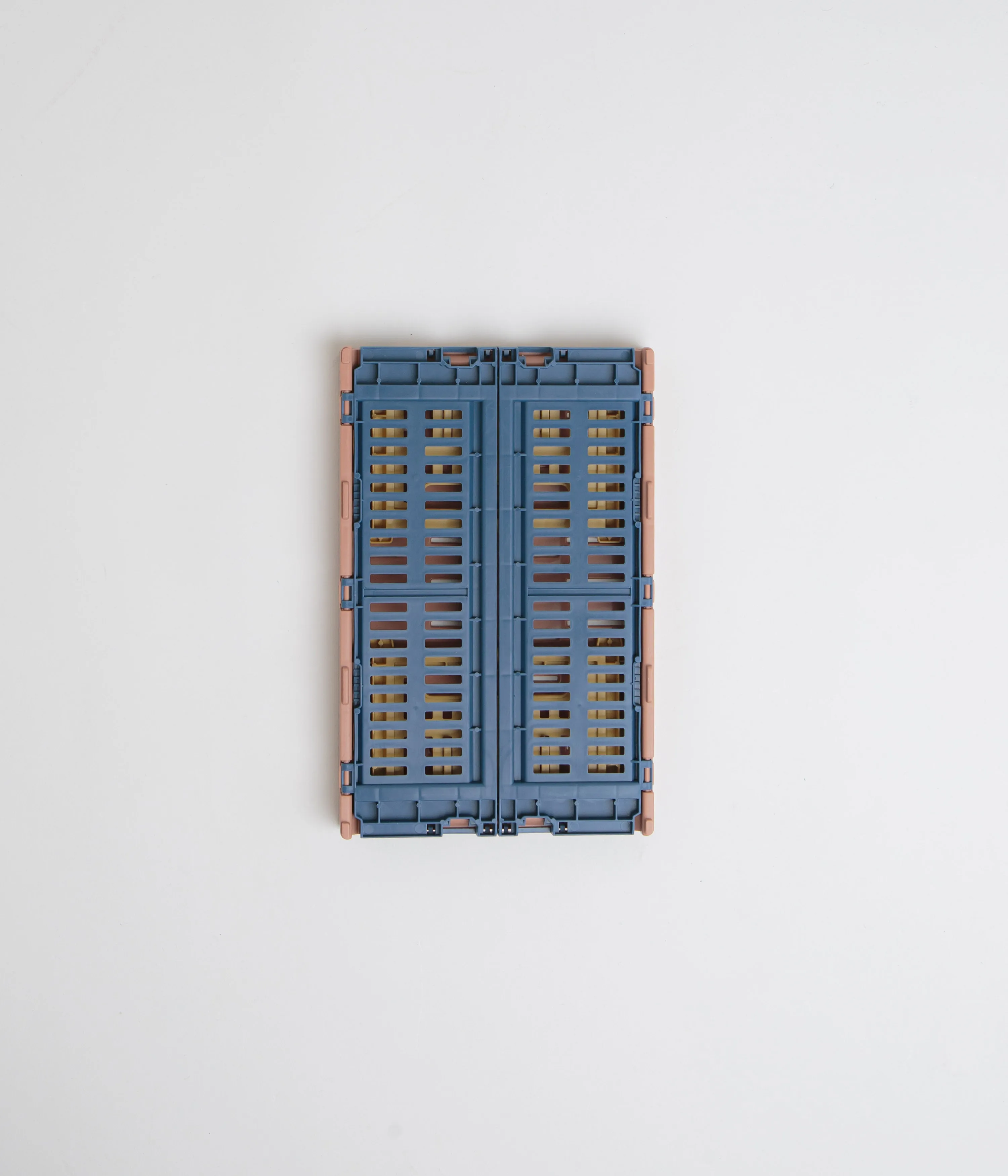 HAY Small Mix Colour Crate - Dark Blue