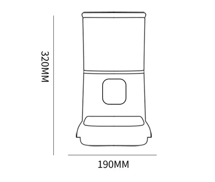 High Capacity, WIFI Enabled Automatic Pet Feeder