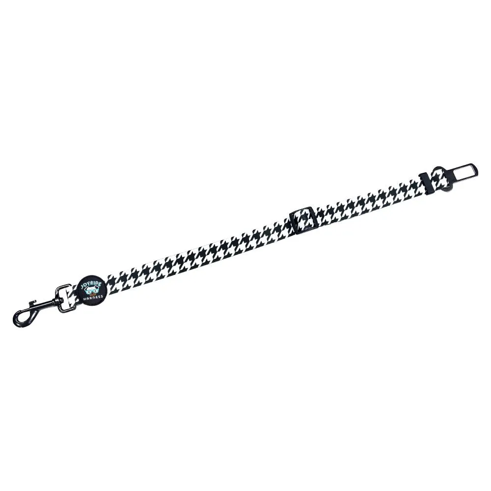 Howlin' Houndstooth Dog Safety Seat Belt