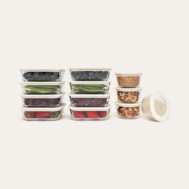 Lunch Prep Containers | 12pk | Pre Order