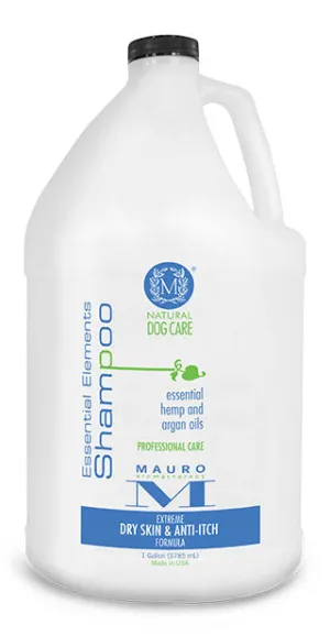 Mauro Essential Elements Extreme Dry Skin & Anti-Itch Formula Cat and Dog Shampoo - 128 oz Bottle