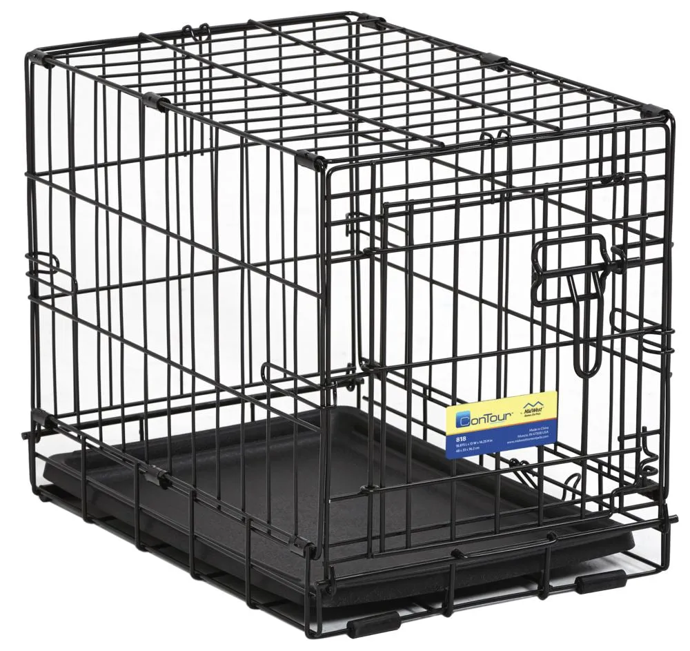Midwest Contour Single Door Dog Crate (18")