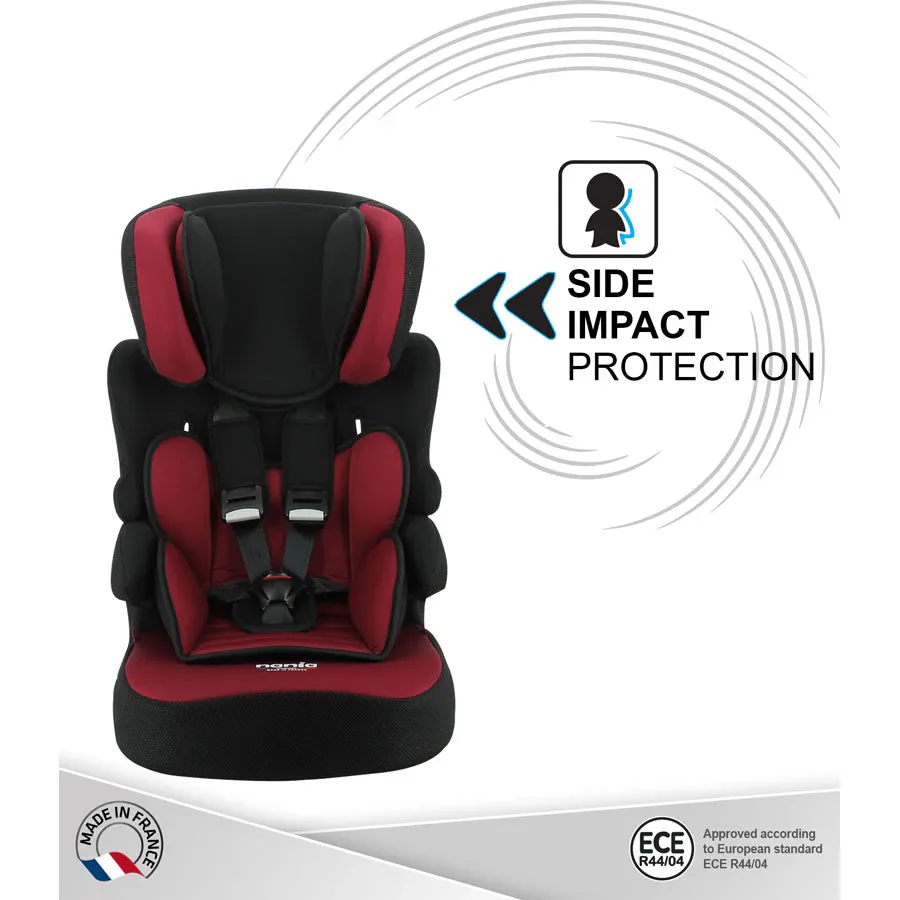 Nania Beline Carseat For Group 1/2/3 (Bordeau)