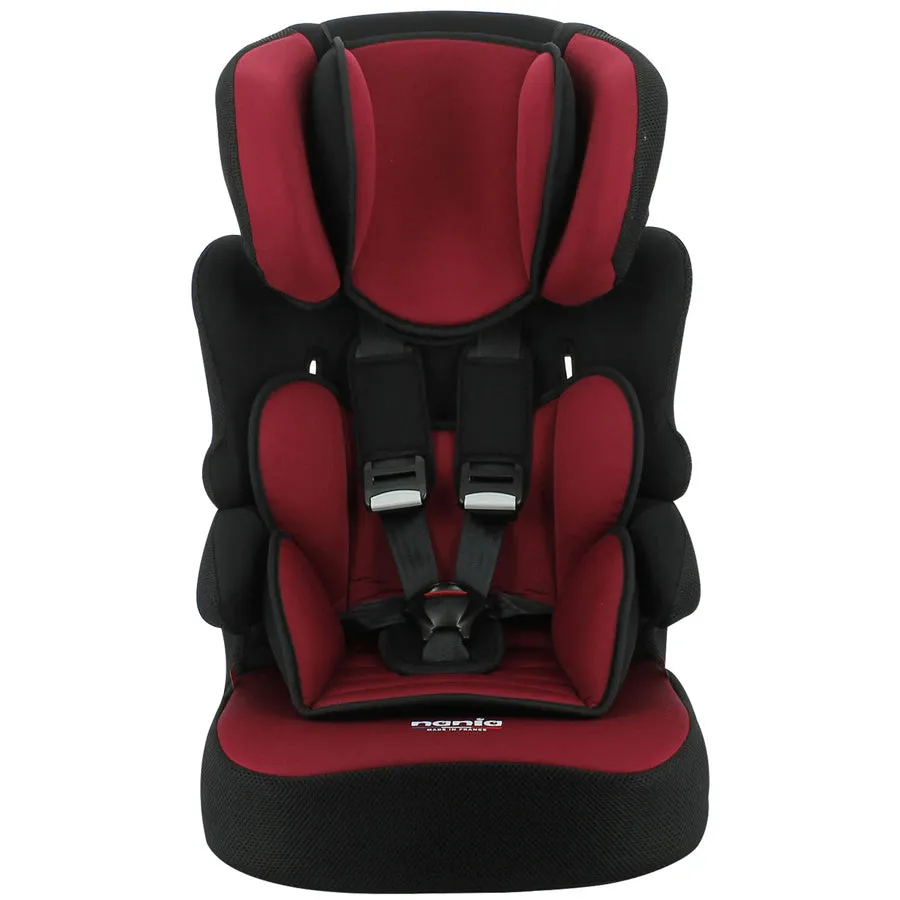Nania Beline Carseat For Group 1/2/3 (Bordeau)