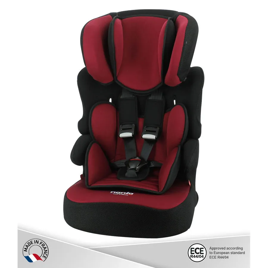 Nania Beline Carseat For Group 1/2/3 (Bordeau)