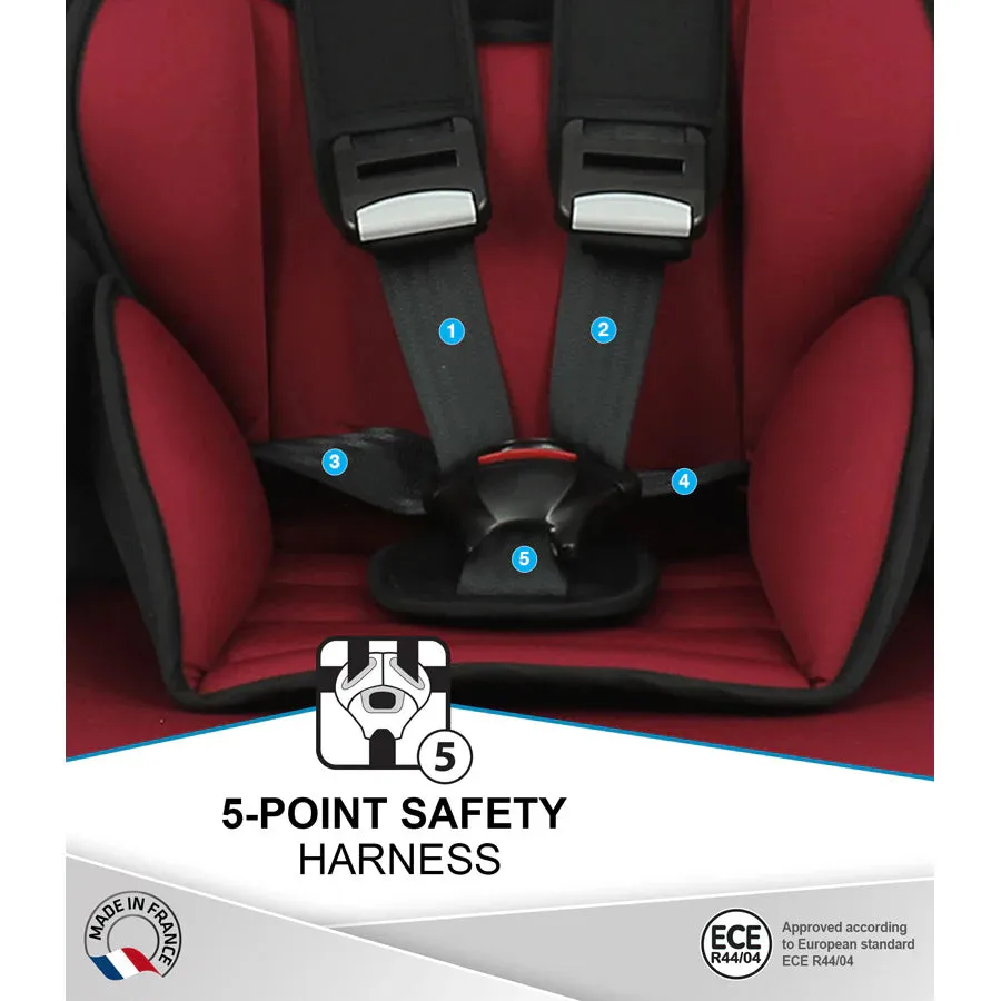 Nania Beline Carseat For Group 1/2/3 (Bordeau)