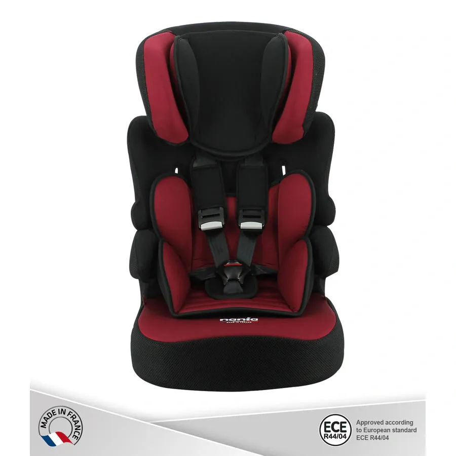 Nania Beline Carseat For Group 1/2/3 (Bordeau)