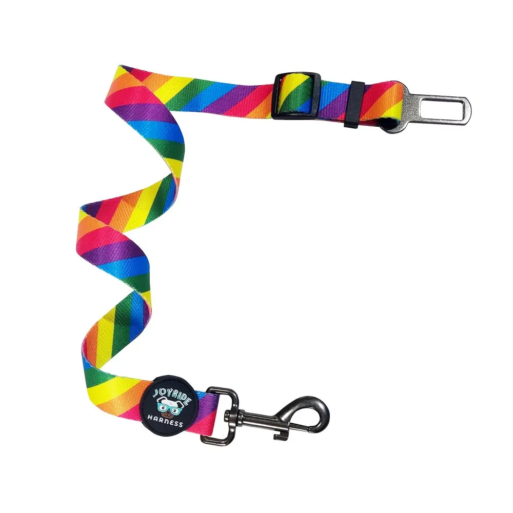 Rainbow Dog Safety Seat Belt
