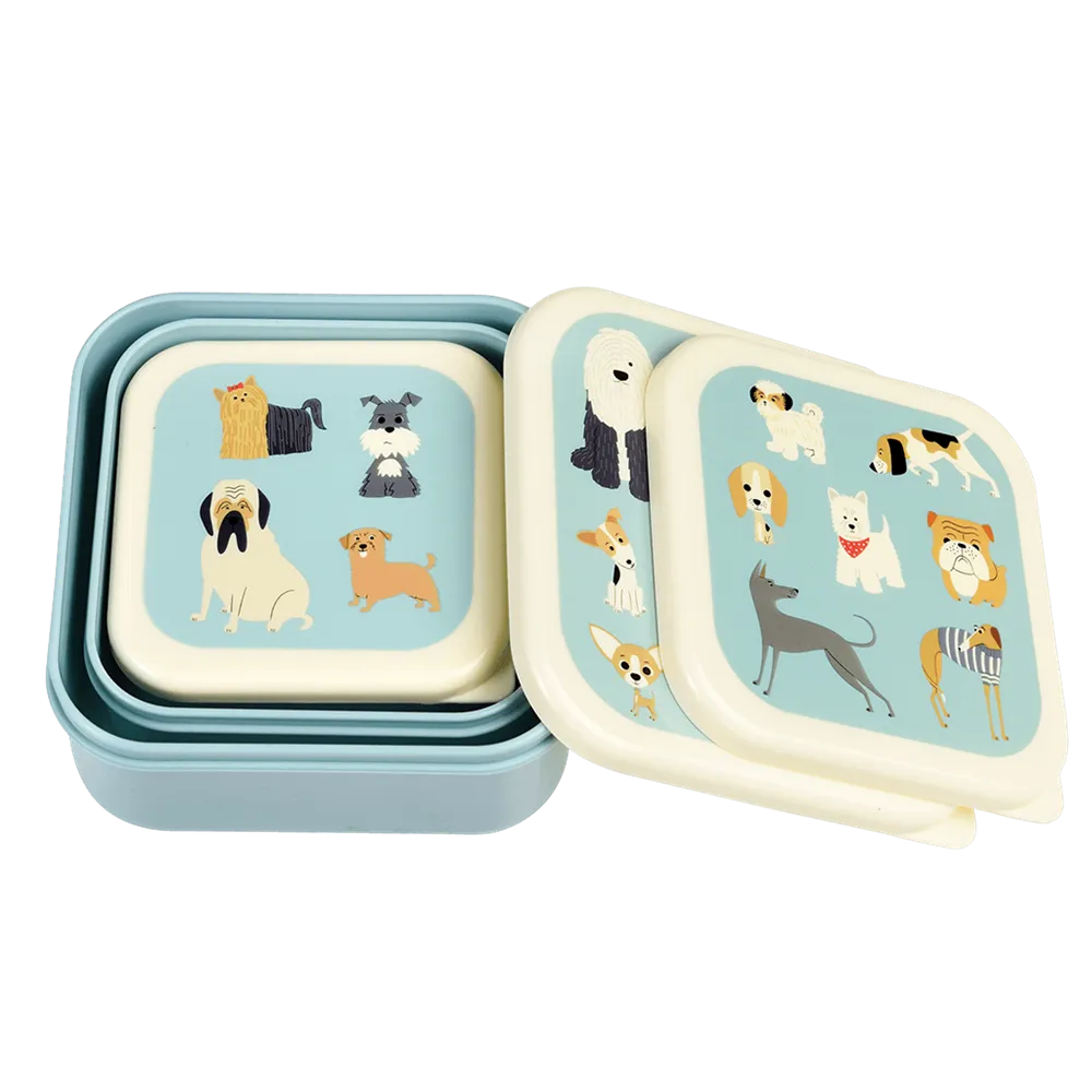 Rex London: Snack Boxes Set of 3 Best in Show