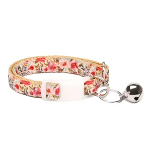 Summer Blooms Cat Collar