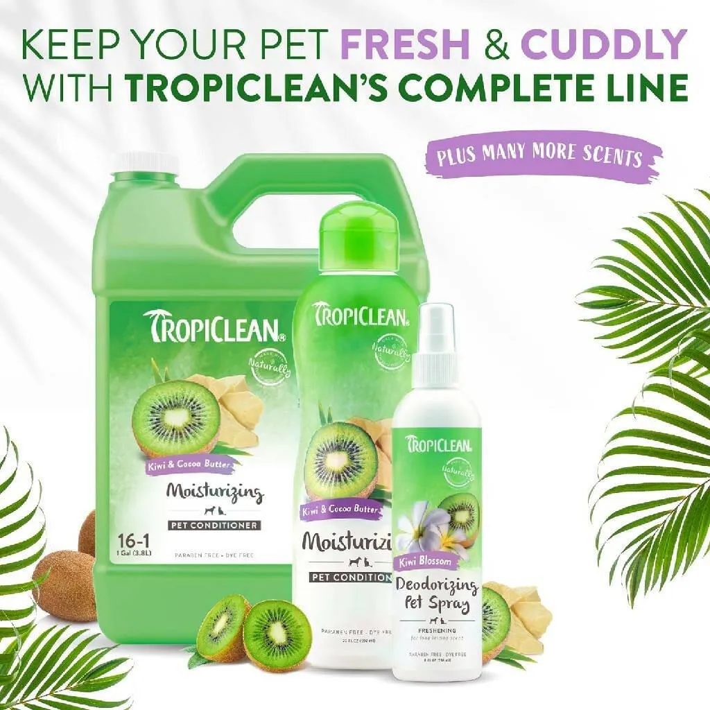 Tropiclean Kiwi & Cocoa Butter Moisturizing Conditioner for Pets (20 oz)