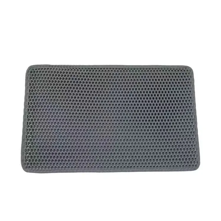 Washable Cat Litter Mat With Gift Double Layer Waterproof Pet Litter Box Mat Non-slip Sand Cat Pad Bed Mat Clean Pad Products
