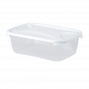 Wham Clear Cuisine 1.6L Rect Food Box & Lid Clear/Ice - 12372
