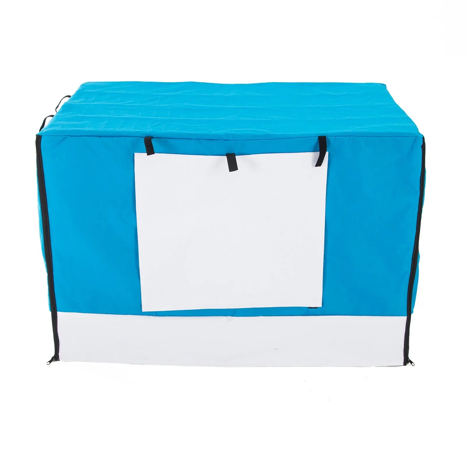 Wire Dog Cage Crate Cover Enclosure 24in - Blue